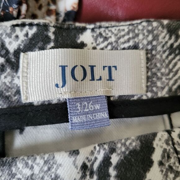 Jolt snake skin mini skirt, juniors size 3/26w - Picture 3 of 3